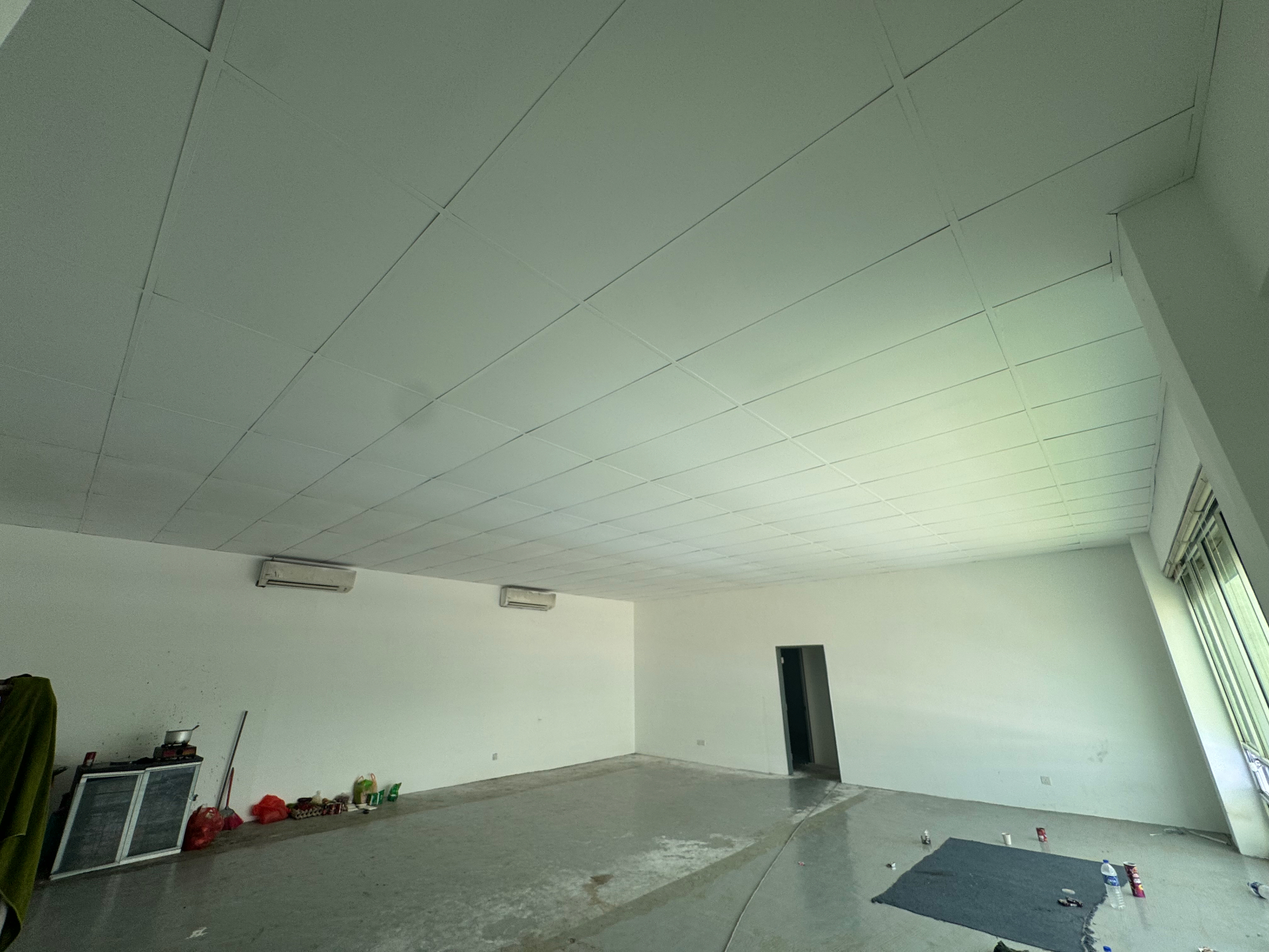 Factory office ceiling & interior works